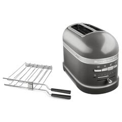 KITCHENAID ARTISAN 2-SLOT TOASTER 5KMT2204 - MEDALLION SILVER - Mabrook Hotel Supplies