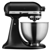 KitchenAid CLASSIC 4.3 L Tilt-Head Stand Mixer - Matt Black - Mabrook Hotel Supplies