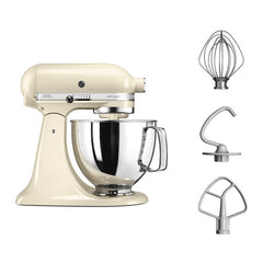 KitchenAid ARTISAN 4.8 L Tilt-Head Stand Mixer - Almond Cream - Mabrook Hotel Supplies
