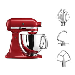 KitchenAid ARTISAN 4.8 L Tilt-Head Stand Mixer - Empire Red - Mabrook Hotel Supplies