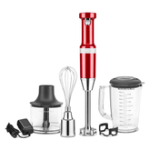 KITCHENAID CORDLESS HAND BLENDER WITH ACCESSORIES - CANDY APPLE - Mabrook Hotel Supplies