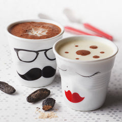 REVOL FROISSES EXPRESSO TUMBLER 8 CL - WHITE MONSIEUR - Mabrook Hotel Supplies