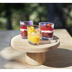 REVOL WOOD CAKE STAND - Mabrook Hotel Supplies