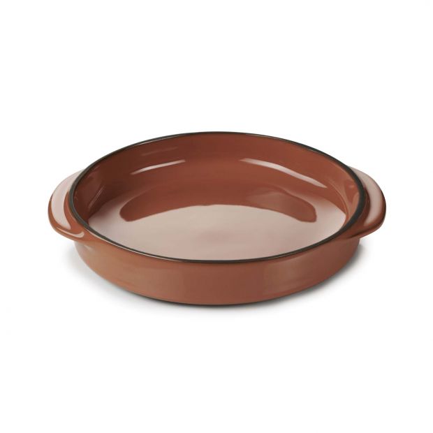 REVOL CARACTERE ROUND DISH "CINNAMOM" - 14 CM - Mabrook Hotel Supplies
