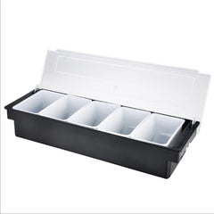 CONDIMENT DISPENSER 5 COMPARTMENTS - Mabrook Hotel Supplies