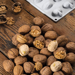 PAVONI SILICONE MOULD GOURMAND LINE WALNUTS - Mabrook Hotel Supplies