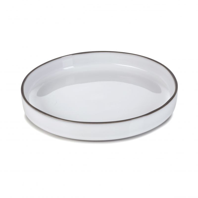 REVOL CARACTERE GOURMET PLATE WHITE - 23 CM - Mabrook Hotel Supplies