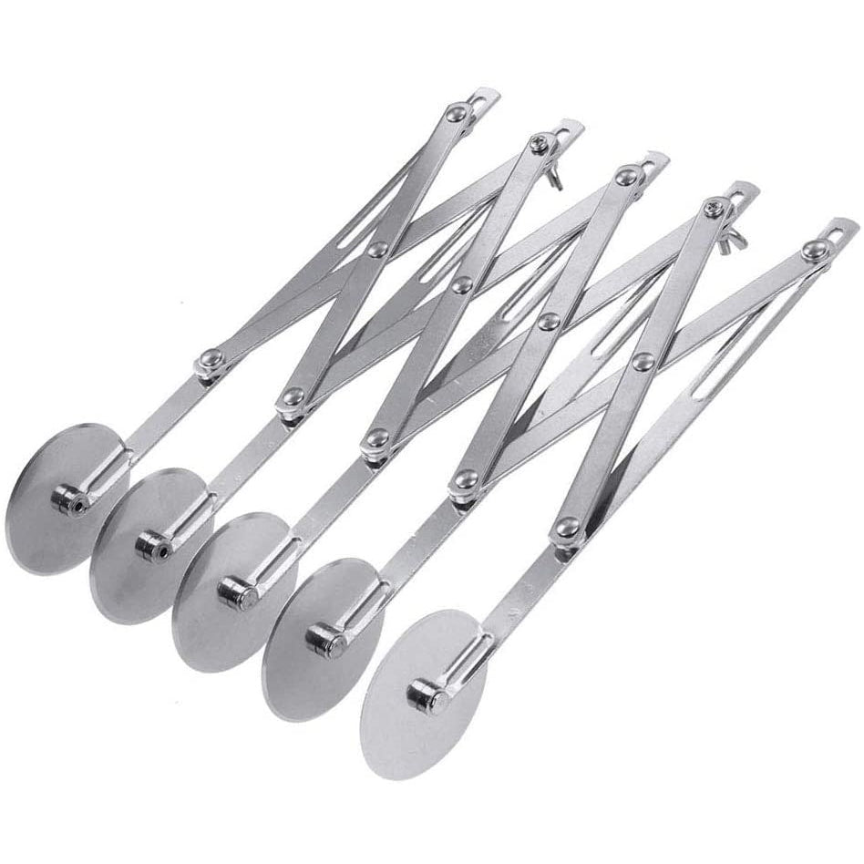 PIZZA CUTTER. 55MM DIA, 5 WHEELS, S/S. - Mabrook Hotel Supplies