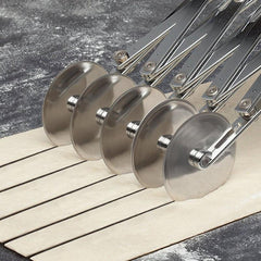 PIZZA CUTTER. 55MM DIA, 5 WHEELS, S/S. - Mabrook Hotel Supplies