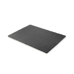 REVOL BASALT RECTANGULAR TRAY MATT SLATE STYLE - Mabrook Hotel Supplies