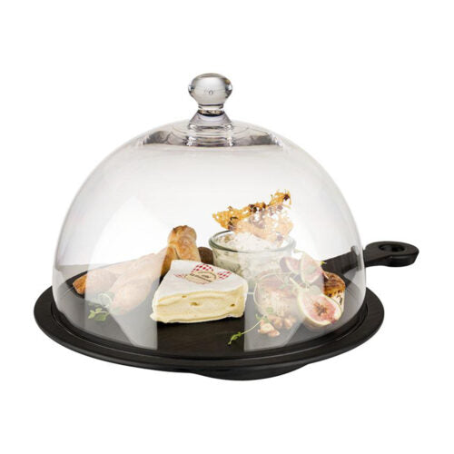 APS CLEAR POLYCARB DOME, 21X17 CM - Mabrook Hotel Supplies