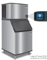 308 Kg Indigo NXT Dice Ice Cube Machine.