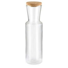 APS GLASS CARAFE "LINES" - Mabrook Hotel Supplies