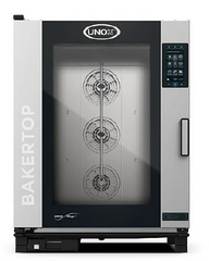 BakerTop Mind Maps PLUS Series 10 Trays Countertop Gas Combi Oven.