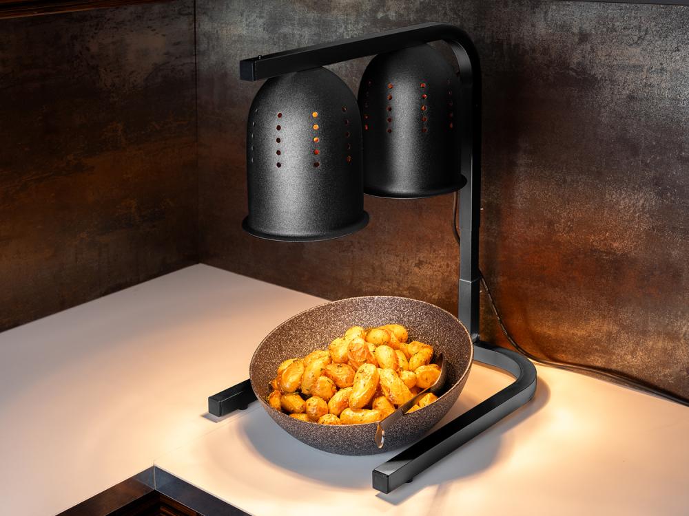 APS HEAT LAMP WITH 2 INFRARED LAMPS - Mabrook Hotel Supplies