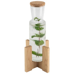 APS GLASS CARAFE "LINES" - Mabrook Hotel Supplies