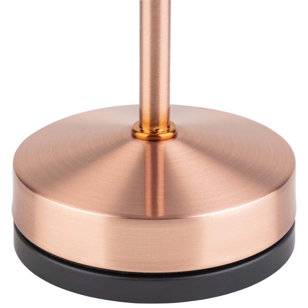 APS ALVA WIRELESS USB-C TABLE LAMP - COPPER - Mabrook Hotel Supplies