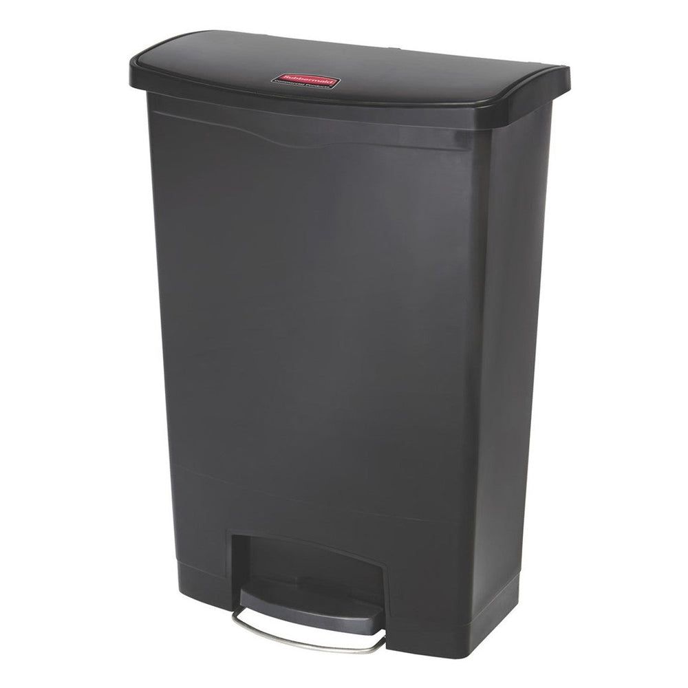 Slim Jim 90L/24G fs resin step on black. - Mabrook Hotel Supplies