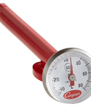 Cooper-Atkins 1246-01C-1 5" Pocket Probe Dial Thermometer - Mabrook Hotel Supplies