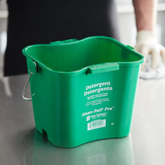 (Replaced with SJR-KPP256GN) KLEEN PAIL,CAPACITY:8 QUART (7.57L). COLOR: GREEN. - Mabrook Hotel Supplies