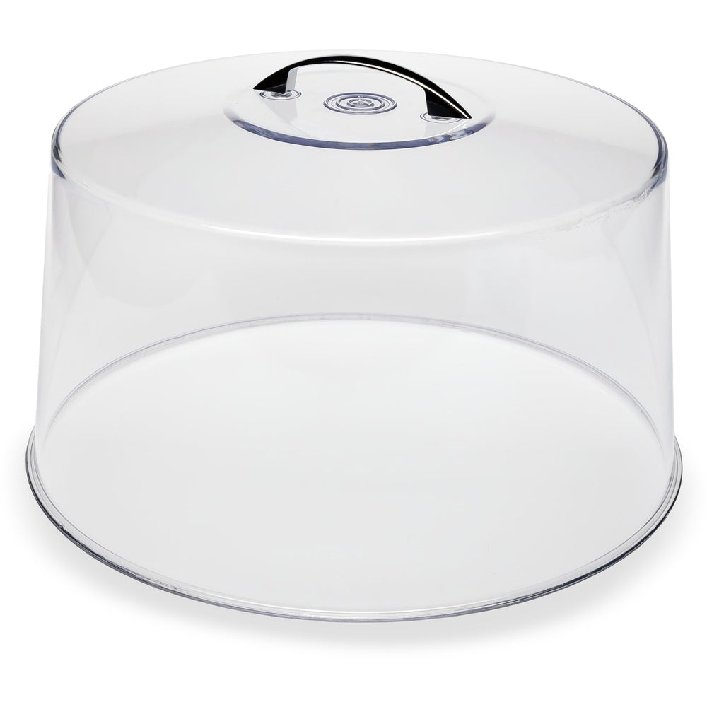 CAKE COVER WITH CHROME HANDLE, DIA: 30 CM, HEIGHT: 15 CM - Mabrook Hotel Supplies