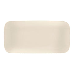 RAK BONE CHINA BRAVURA RECTANGULAR PLATE IVORY, DIA: 27.7 X 13.9 X 1.6 CM - Mabrook Hotel Supplies