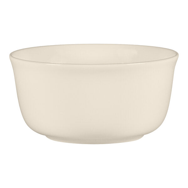 RAK BONE CHINA BRAVURA RICE BOWL IVORY, DIM: D 11 X H 5.4 CM, CAP: 10.7 OZ - Mabrook Hotel Supplies