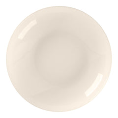 RAK PORCELAIN BRAVURA BONE CHINA ROUND DEEP COUPE PLATE IVORY, CAP: 42 OZ, 25 CM. - Mabrook Hotel Supplies