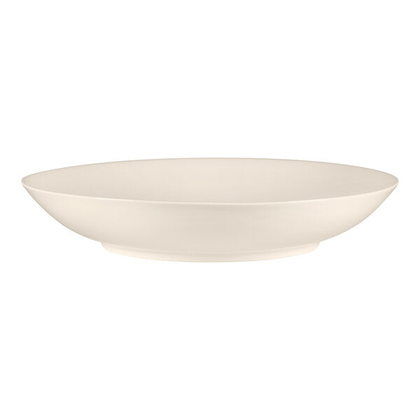 RAK PORCELAIN BRAVURA BONE CHINA ROUND DEEP COUPE PLATE IVORY, CAP: 42 OZ, 25 CM. - Mabrook Hotel Supplies