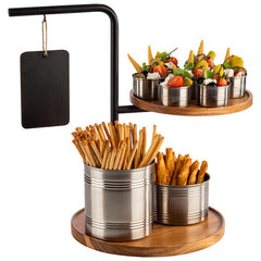 APS TWO-LEVEL SHELF IRON - Mabrook Hotel Supplies