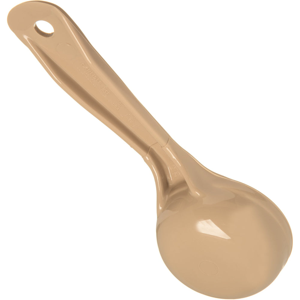 MEASURE MISER SOLID SHORT HANDLE, CAP: 2 OZ, BEIGE - Mabrook Hotel Supplies