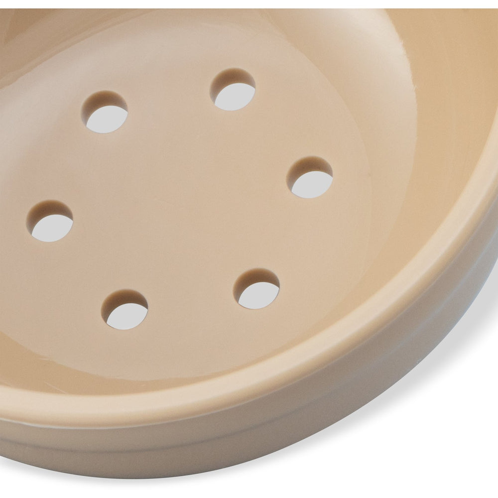 CARLISLE FOODSERVICE PRODUCTS, MEASURE MISER PERFORATED SHORT HANDLE 2 OZ - BEIGE - Mabrook Hotel Supplies