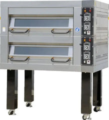 2 DECK OVEN EACH DECK 2 FULL OZI TRAY(80X60 CM)OR(4 40X60 CM - Mabrook Hotel Supplies