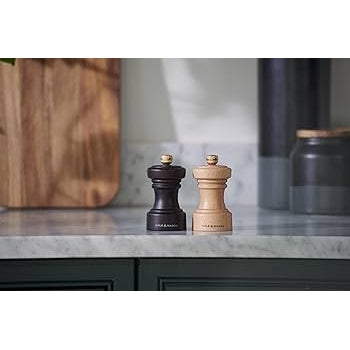 COLE & MASON HOXTON PEPPER MILL 104MM/ 4INCHES-BLACK - Mabrook Hotel Supplies