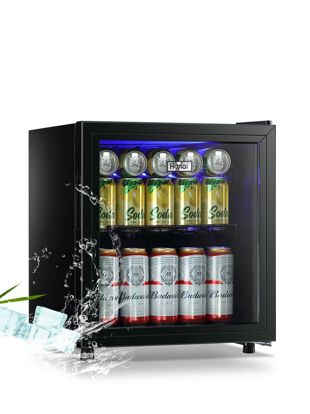 (SC-60) 1 Door Free Standing Beverage Cooler with , Dim: 475x517x746 mm (WxDxH). - Mabrook Hotel Supplies