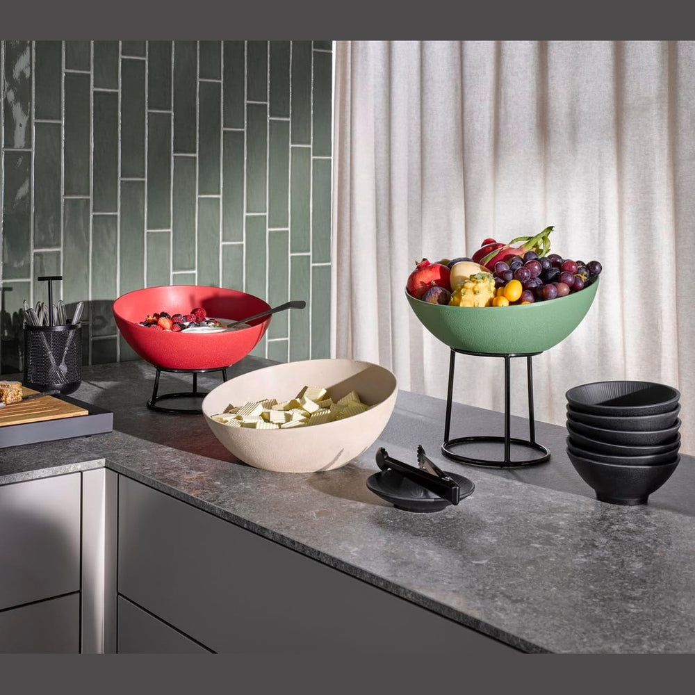 APS FROSTFIRE BOWL ALUMINIUM NON-STICK COATING 32.5 CM, GREEN - Mabrook Hotel Supplies