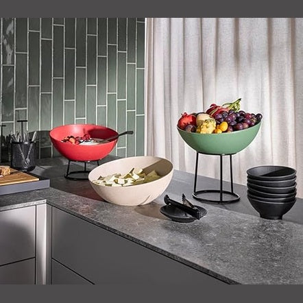 APS FROSTFIRE BOWL ALUMINIUM NON-STICK COATING, 32.5 CM, RED - Mabrook Hotel Supplies