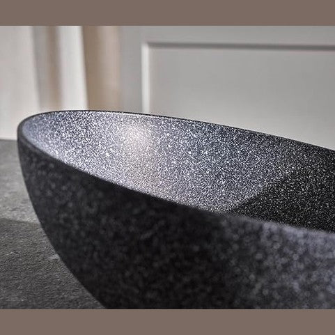 APS FROSTFIRE BOWL ALUMINIUM NON-STICK COATING, 3 L, BLACK - Mabrook Hotel Supplies