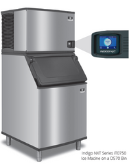 Indigo NXT™ Half Cube Ice Machine Head - 324 kg /24hr, Air Cooled.