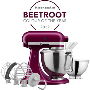 KitchenAid Artisan Stand Mixer 195 and K400 Blender beetroot