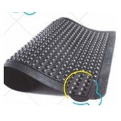 BUBBLE MAT, DIM: 90X120X1.5 CM, COLOR: BLACK, CATEGORY: INDUSTRIAL MAT