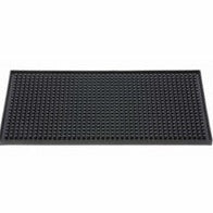 RUBBER BAR MAT, DIM: 45X30X1.2 CM, COLOR: BLACK, CATEGORY: DOMESTIC