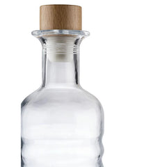 APS GLASS CARAFE " RINGS" - 0.8L - Mabrook Hotel Supplies
