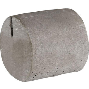 APS BUFFET LABEL STAND, CONCRETE, SET OF 4
