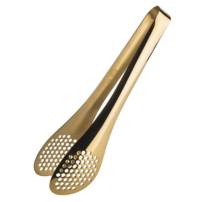 APS UNIVERSAL TONG 25 CM STAINLESS STEEL, GOLD - Mabrook Hotel Supplies