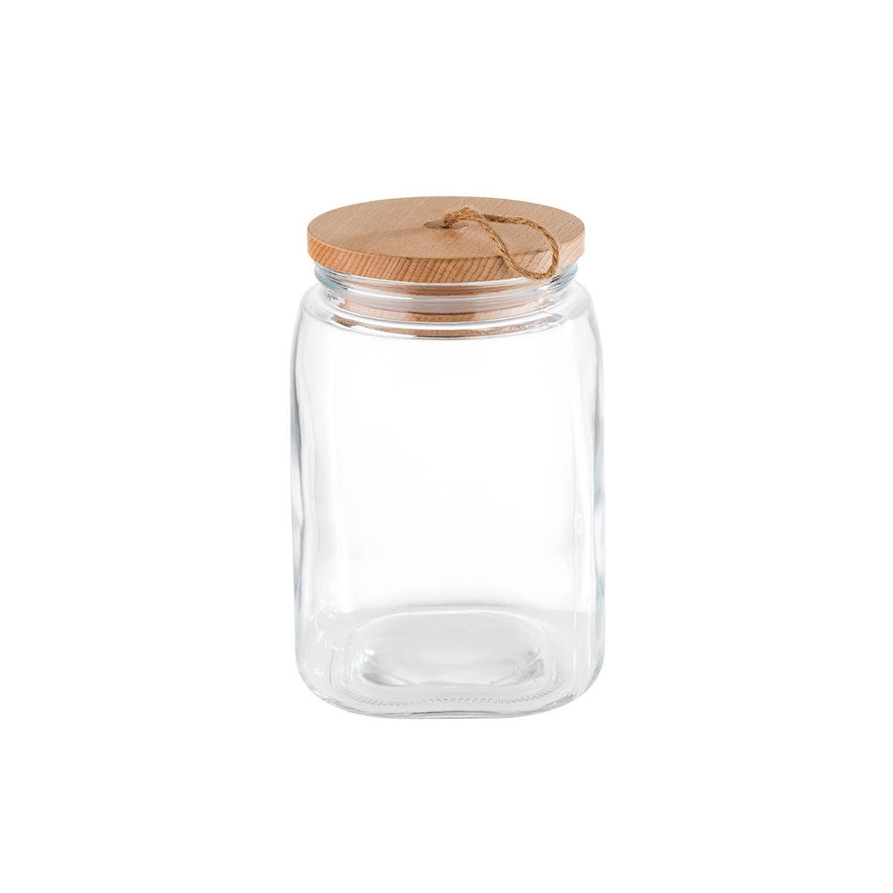 APS GLASS CANISTER WITH LID - 2.5L - Mabrook Hotel Supplies