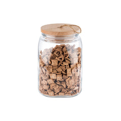 APS GLASS CANISTER WITH LID - 2.5L - Mabrook Hotel Supplies