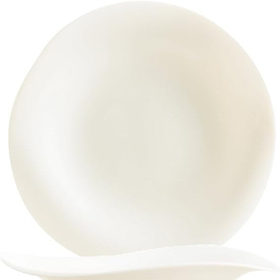 TEMPERED TENDENCY ROUND SALAD PLATE , DIA: 22CM, HEIGHT: 2.9CM - Mabrook Hotel Supplies
