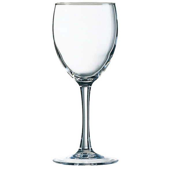TEMPERED VARY PRINCESA STEMMED GLASS 19,DIM:6.9X16.5CM,DIA:6.25OZ(OLD CODE:ARC-G3647) - Mabrook Hotel Supplies