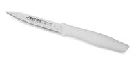 NOVA SERIES 100 MM SERRATED WHITE COLOUR PARING KNIFE